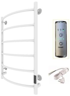 Электрический полотенцесушитель Тругор Пэк сп 5 80x50см белый Пэксп5/8050белыйВГП